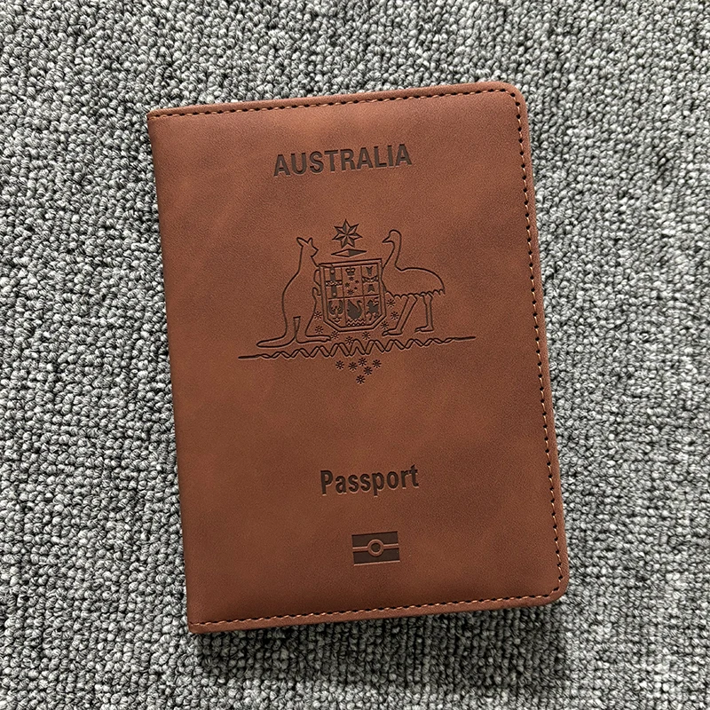 Travel Accessories Wallet - Australia Passport Cover Rfid Blocking Travel