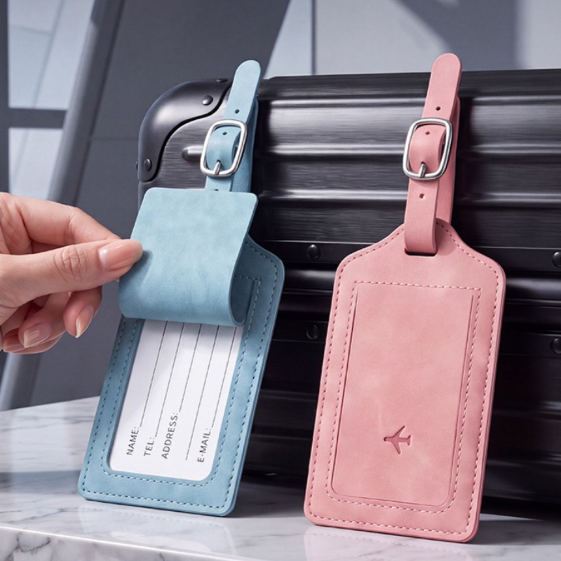 Travel Accessories Sale - 1PC PU Leather Luggage Tag Women