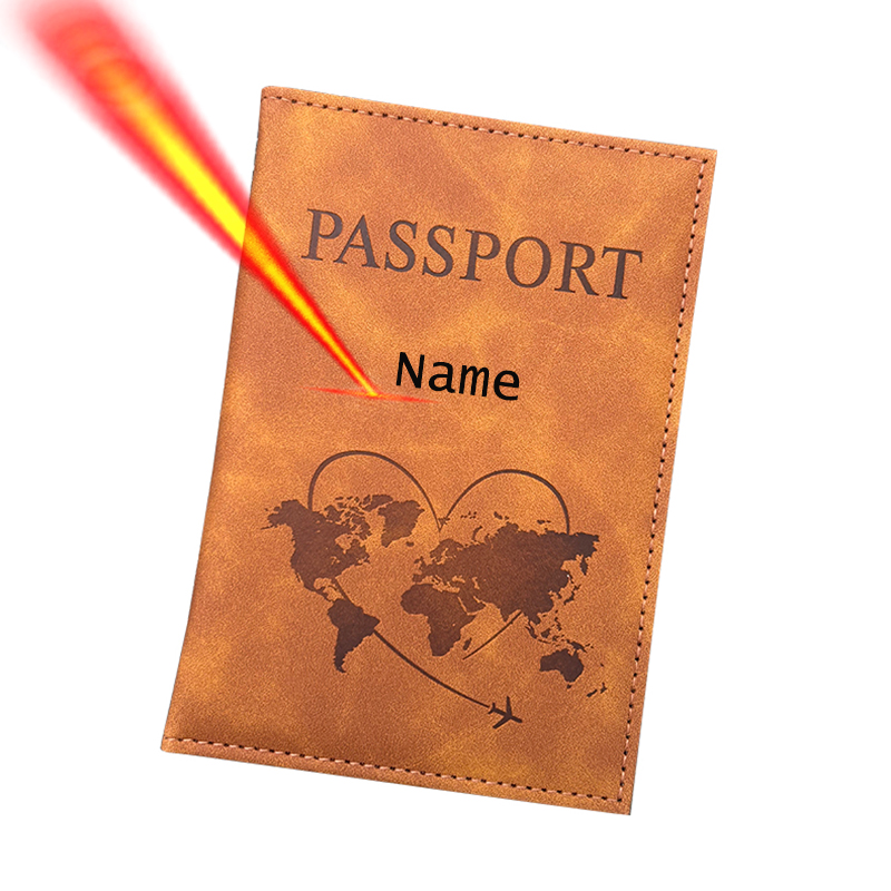 Travel Accessories Wallet - Personalized Name Passport Holder Travel Wallet