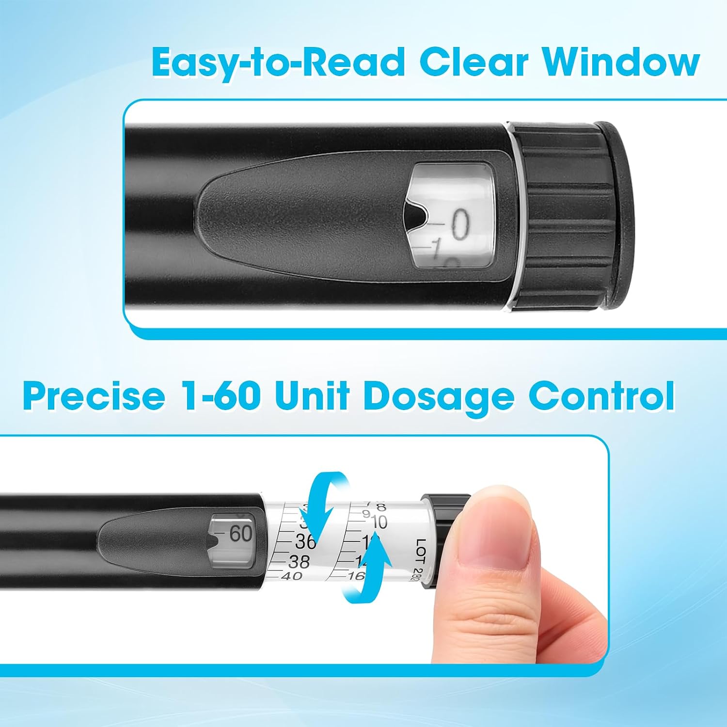60 Units Peptide Pen Injector  - Travel Accessories Personalised review and price