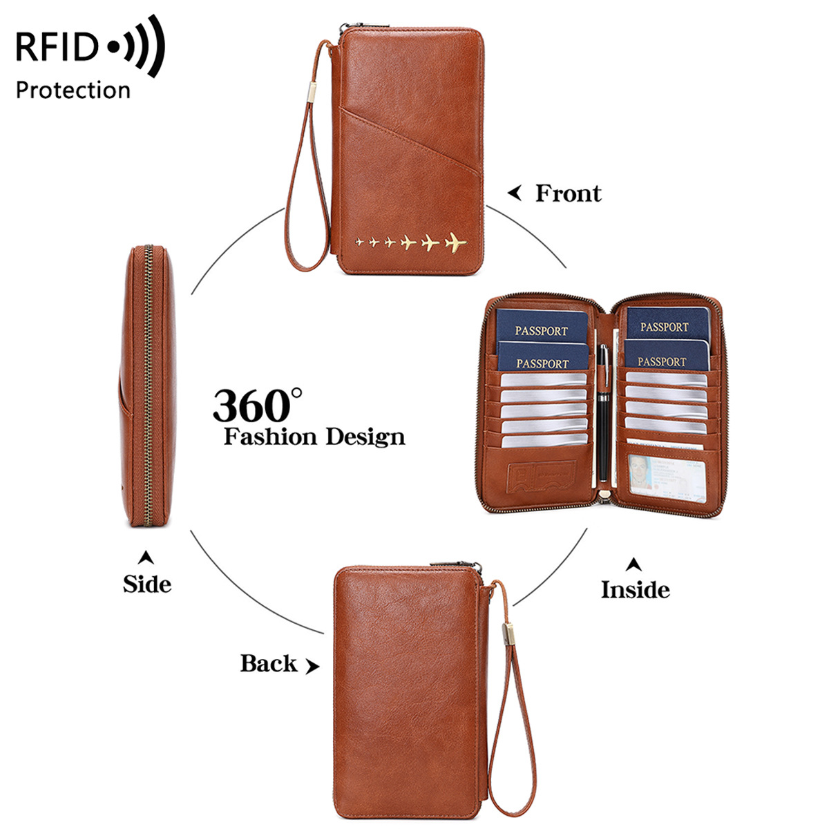 Trendy Airplane Design RFID Bl - Passport Holder Rfid review and price