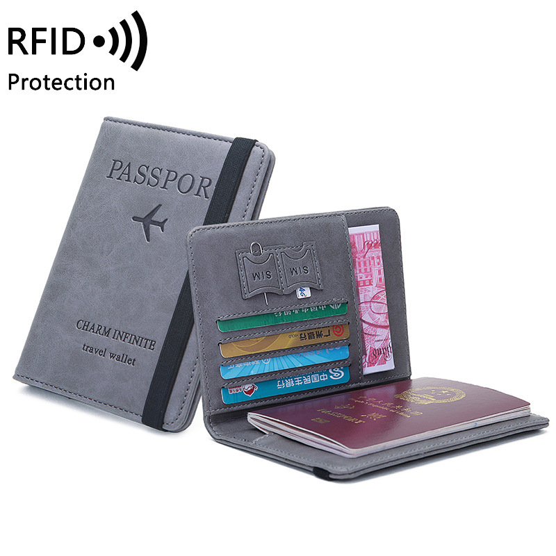 Unisex PU Leather Passport Hol - Travel Accessories Wallet review and price
