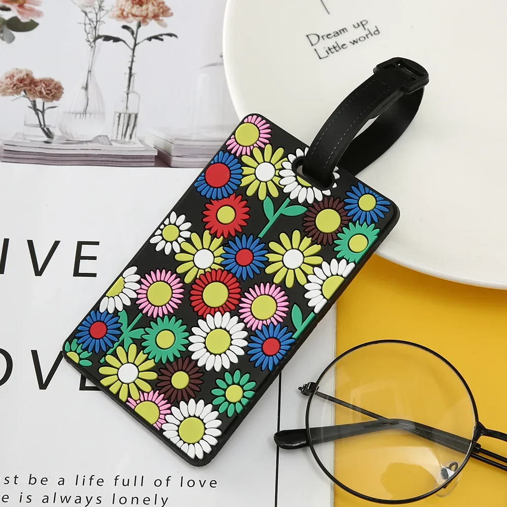 1PCS Geometric Luggage Tags Su - Travel Accessories Sale review and price
