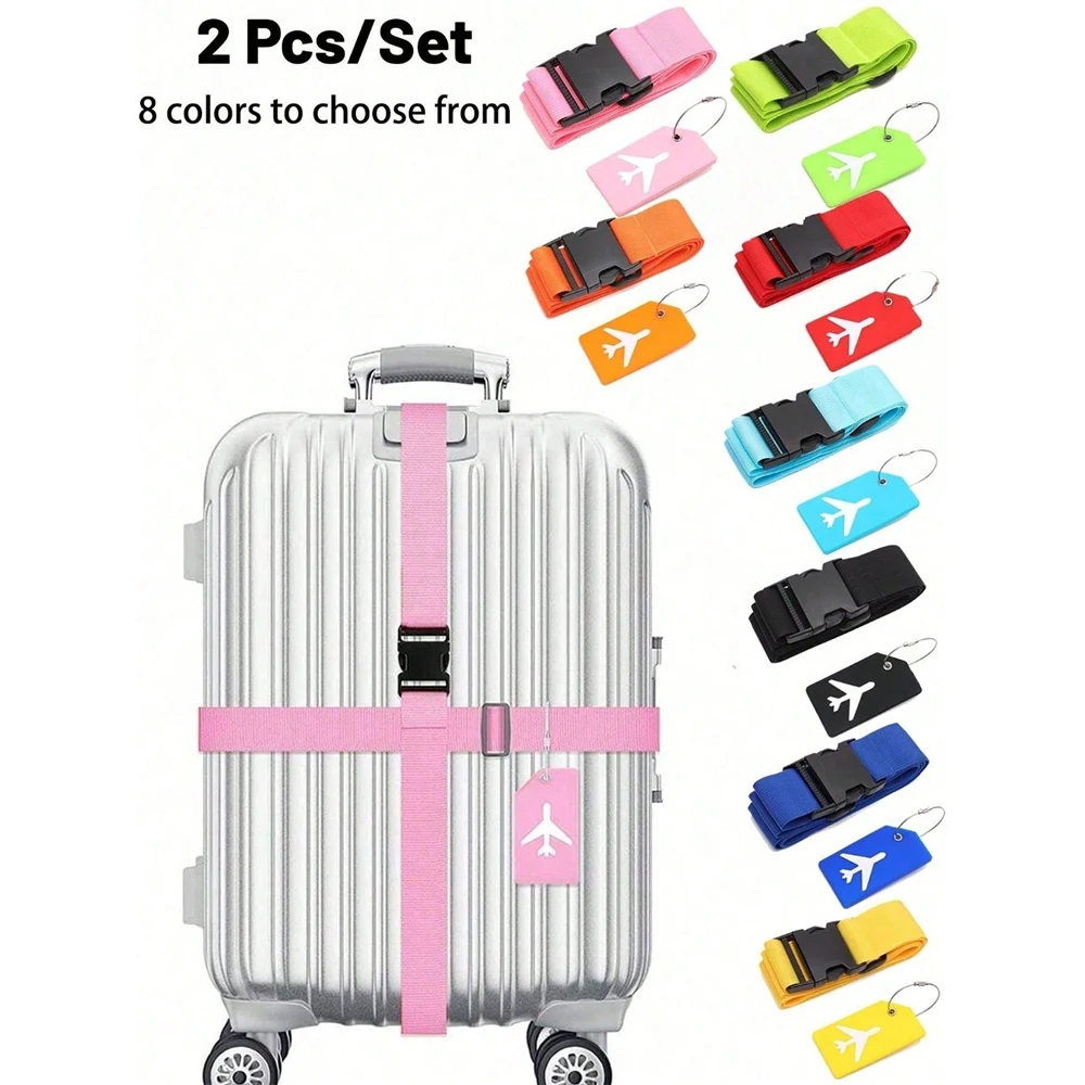 Luggage Strap Set with Luggage - Travel Accessories Luggage Straps review and price