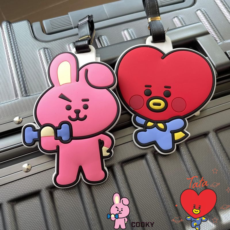BT21 cartoon cute keychain Kaw - Travel Accessories Sale review and price