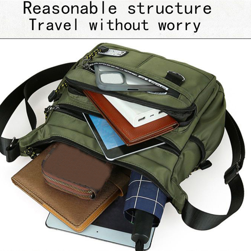Men's Business Crossbody Bag w - Travel Accessories Tech review and price
