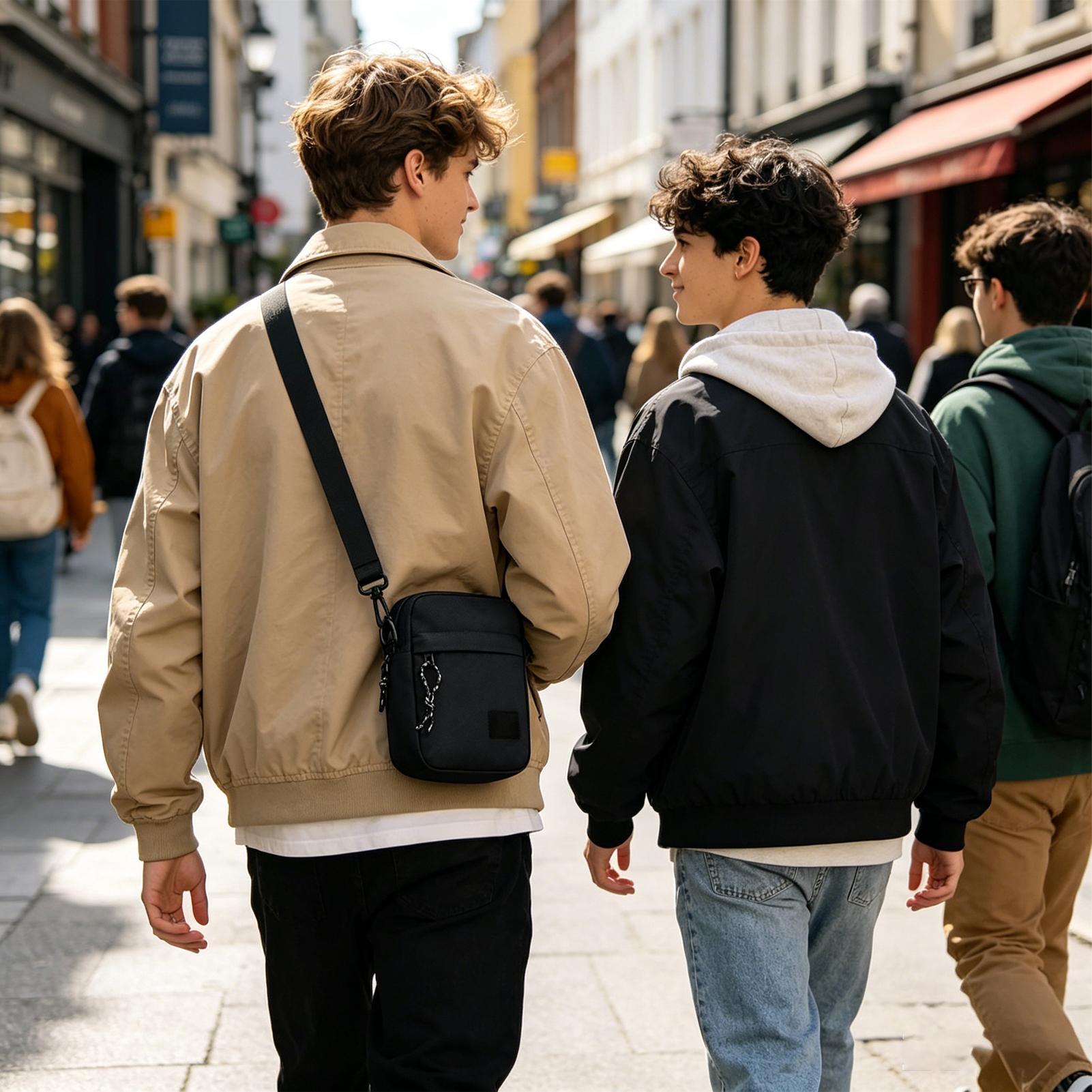 Men's Compact Shoulder Bag Fas - Travel Accessories Tech review and price