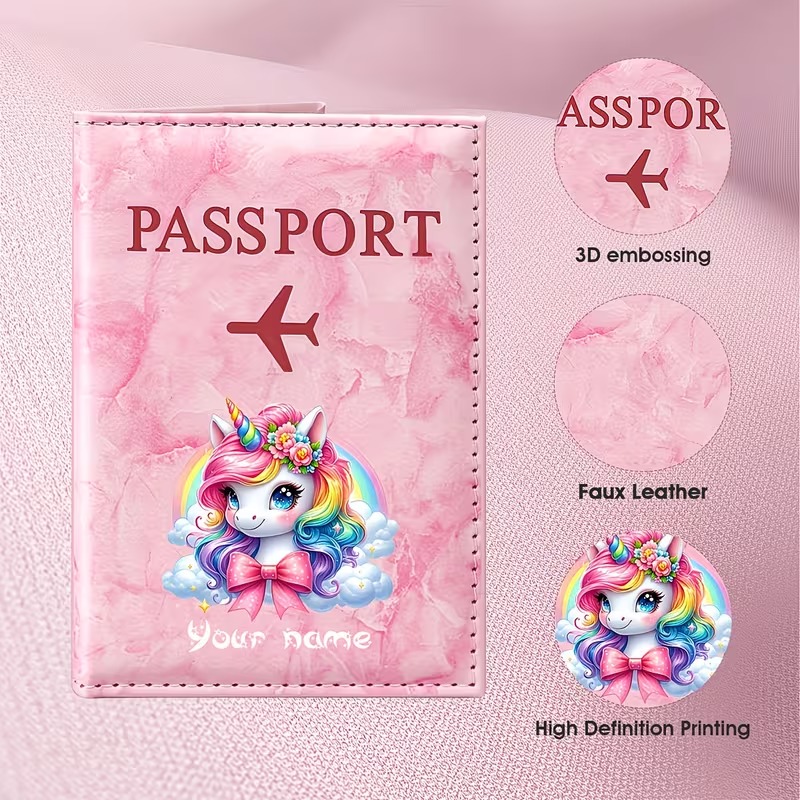Personalized Name Custom PU Pa - Travel Accessories Personalised review and price