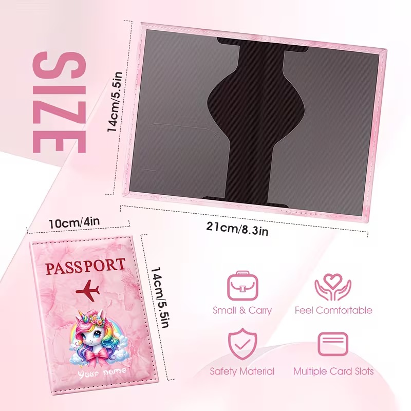 Personalized Name Custom PU Pa - Travel Accessories Personalised review and price