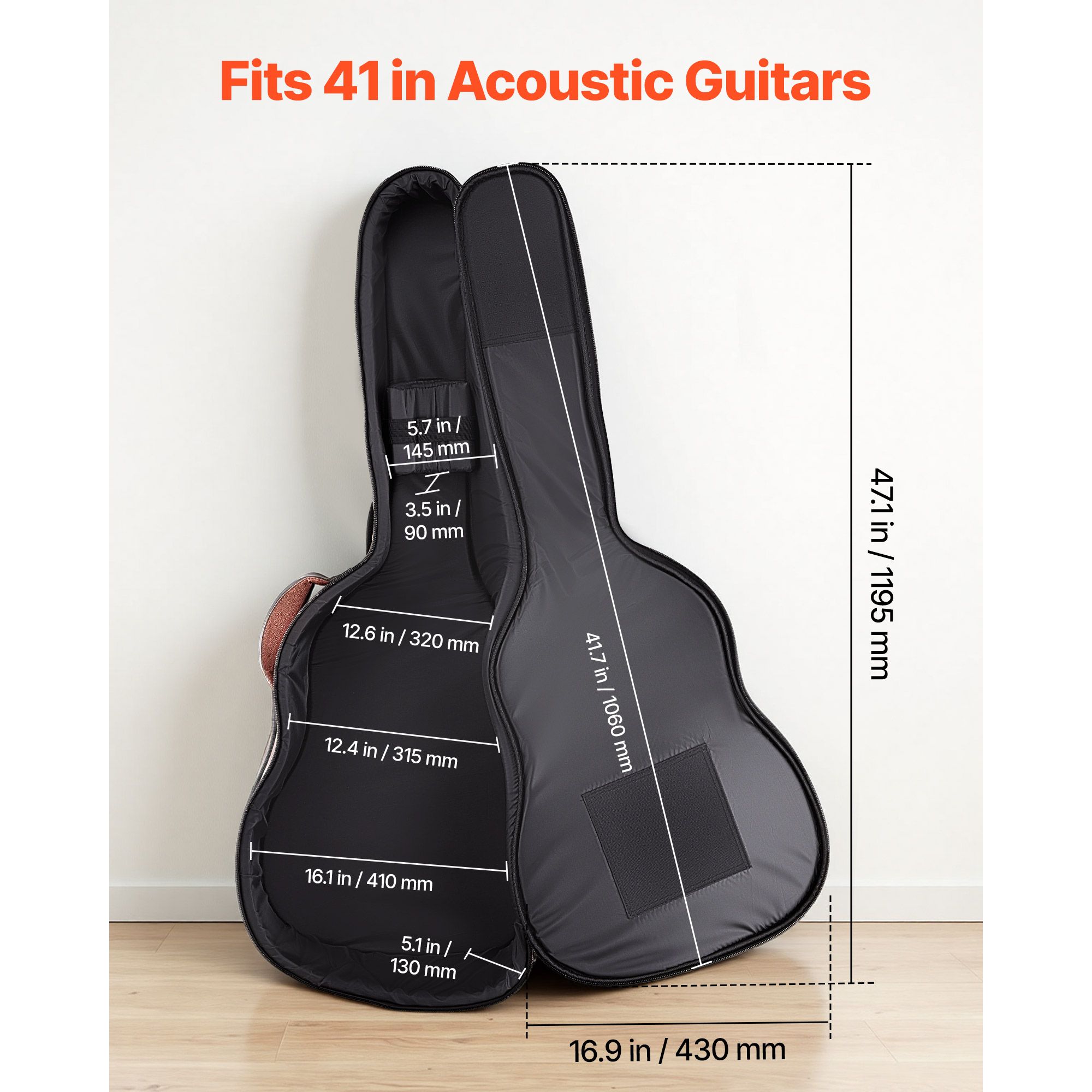 Acoustic Guitar Hard Case, 47. - Travel Accessories Gadget review and price