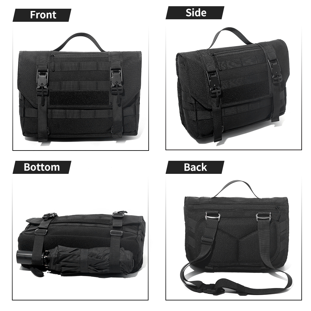 Tactical Messenger Bag Men Wom - Travel Accessories Tech review and price