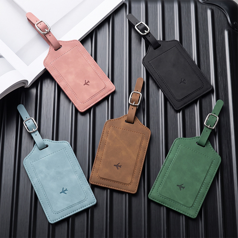 1PC PU Leather Luggage Tag Wom - Travel Accessories Sale review and price