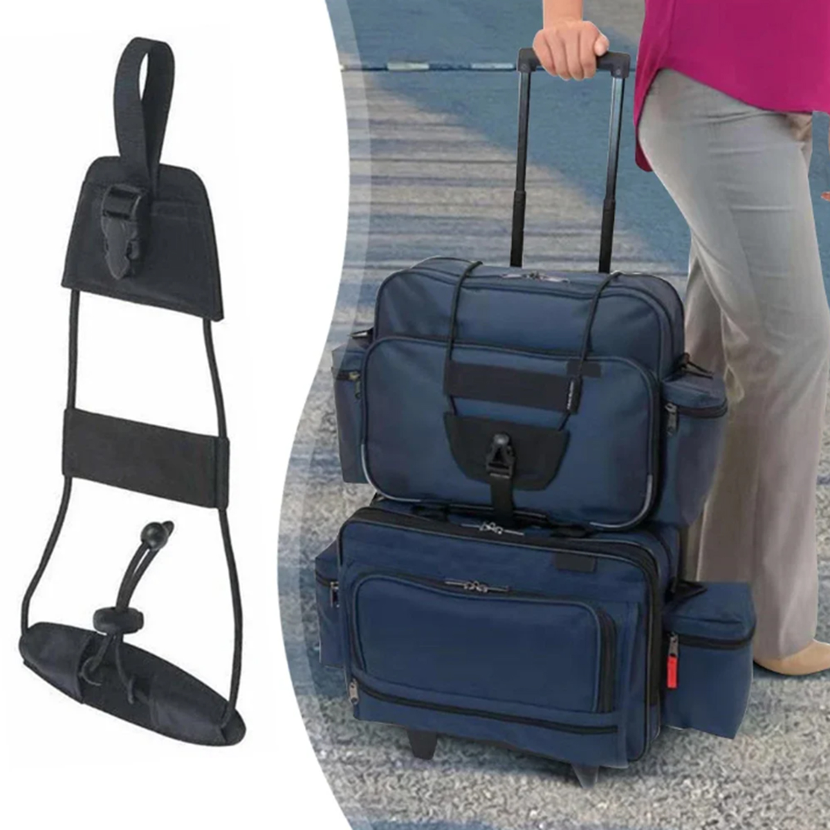 Travel Luggage Connecting Stra - Travel Accessories Luggage Straps review and price