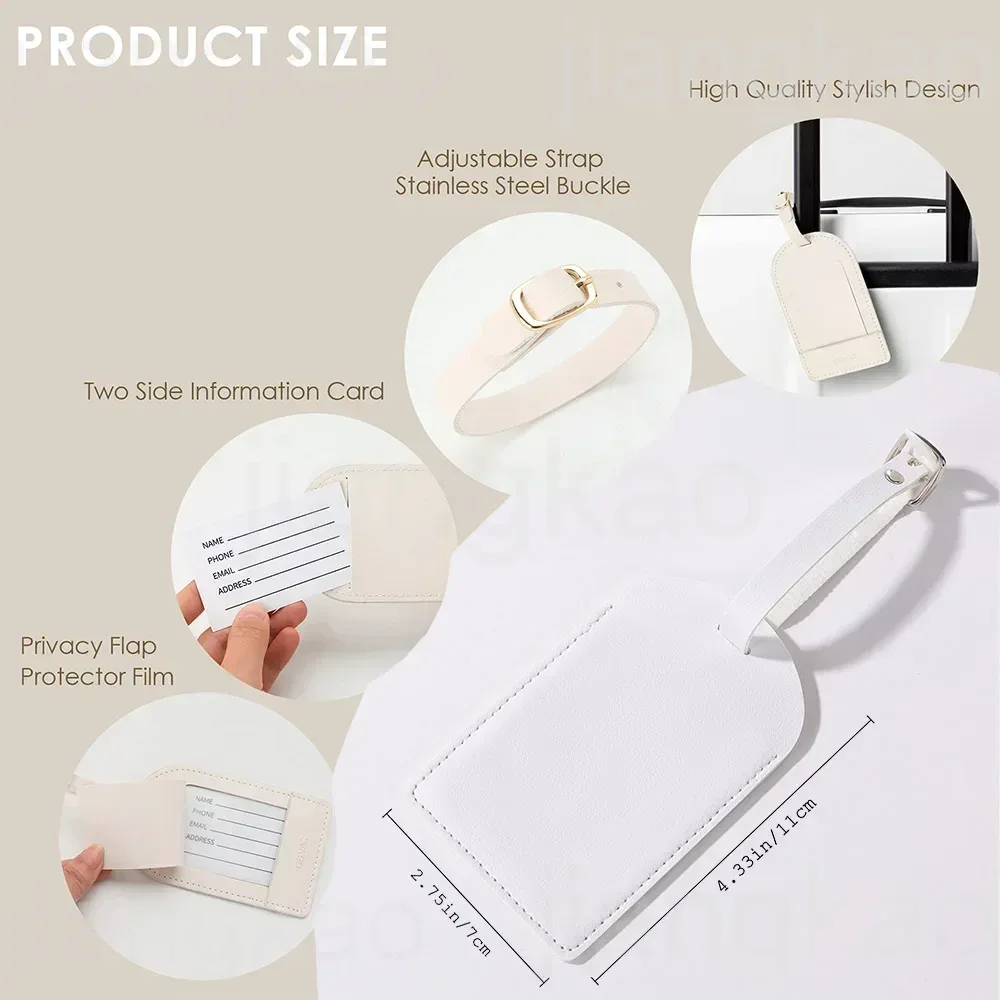 Personalized PU Luggage Tag He - Travel Accessories Personalised review and price