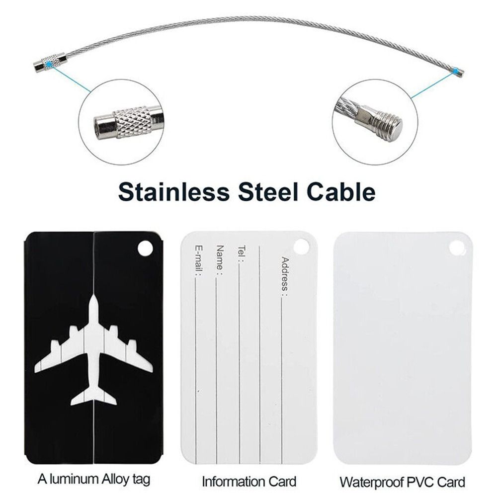 Aluminium Travel Luggage Tags  - Travel Accessories Personalised review and price