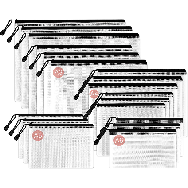 Mesh Zipper Storage Bags Docum - Reusable Zip Bag review and price