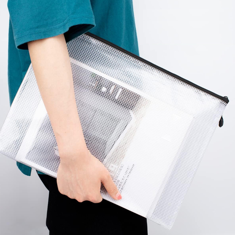 Mesh Zipper Storage Bags Docum - Reusable Zip Bag review and price