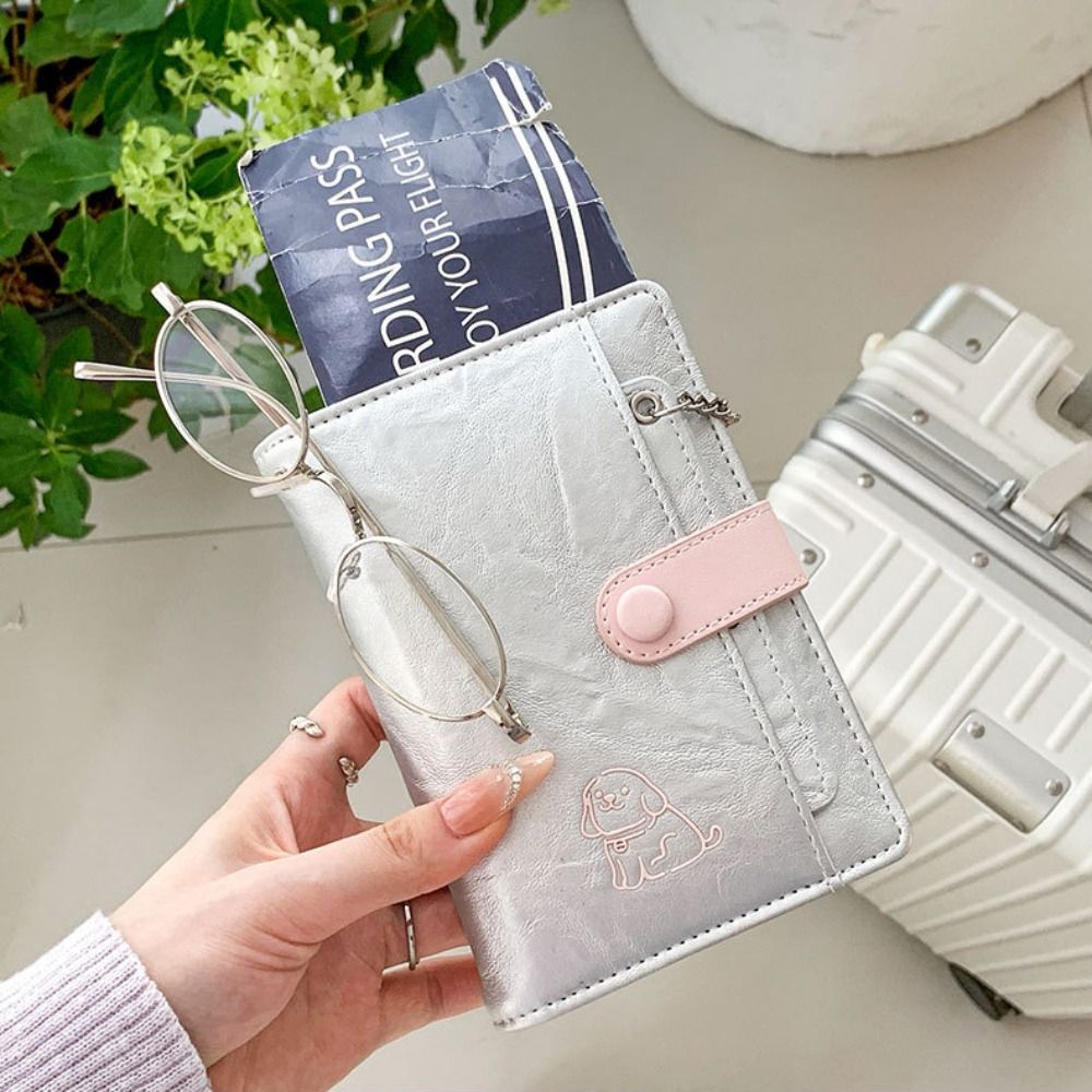 Card Holder PU Passport Bag Cu - Travel Accessories Wallet review and price