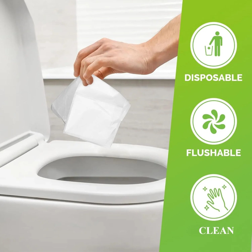 20/50Pcs Disposable Flushable  - Travel Accessories Gadget review and price