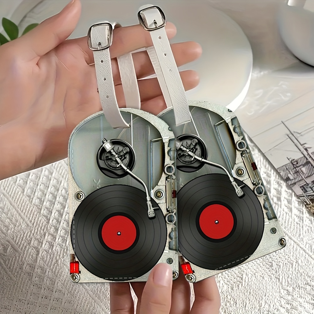 Vintage Vinyl Record Player Lu - Travel Accessories Luggage Straps review and price