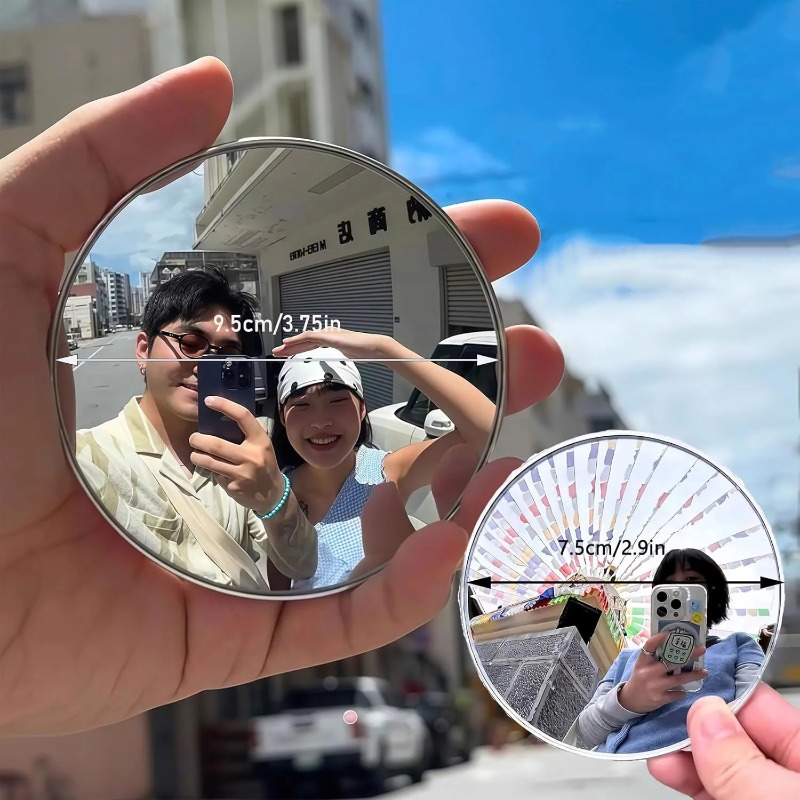 Portable Round Convex Mirror H - Travel Accessories Gadget review and price